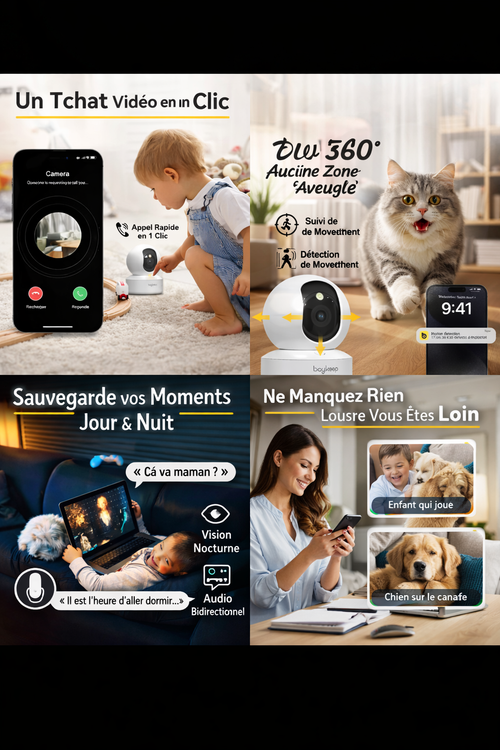 Babyphone IWP – Diffuseur, Sécurité et Tranquillité